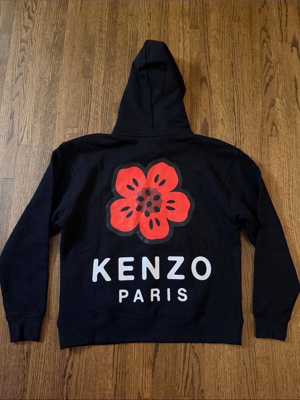 Kenzo Black GOTS Oversized Hoodie - Size S - BNWT